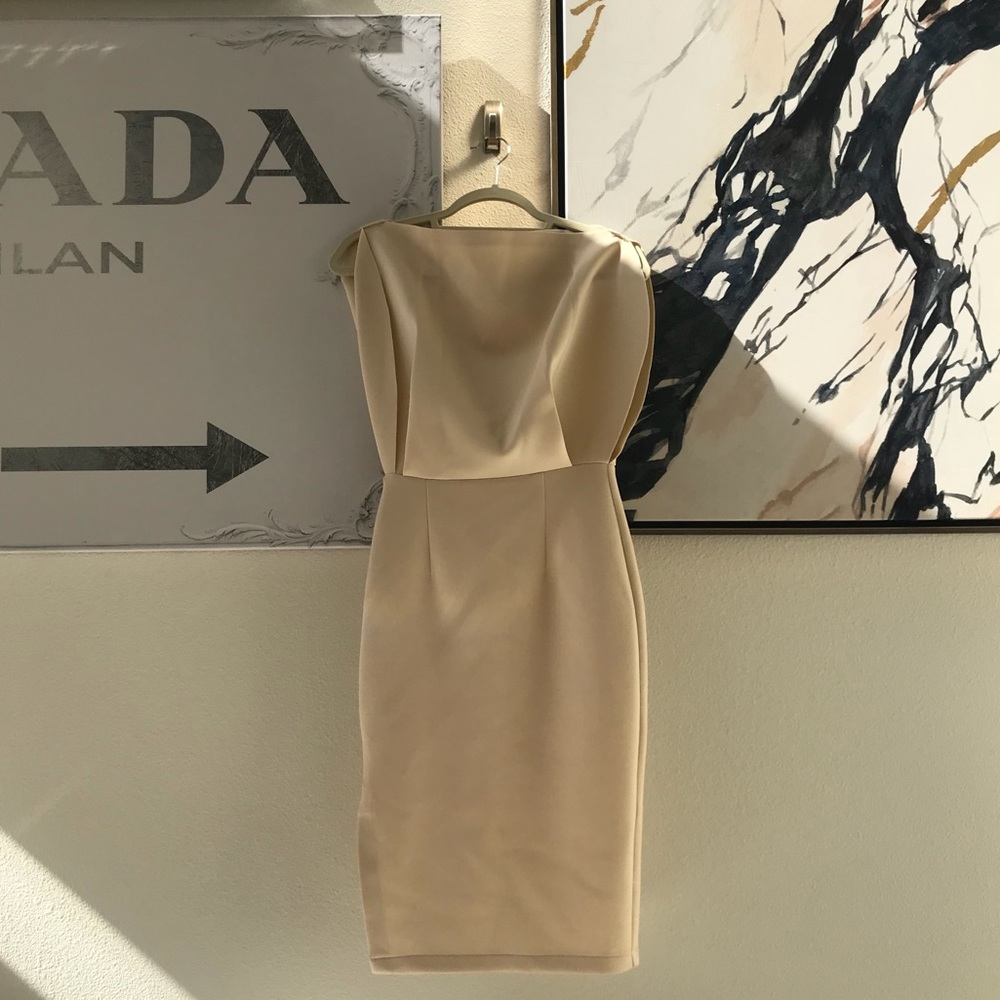 ASOS Fitted Asymmetric Dress